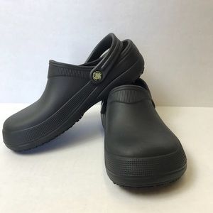 Shoes for Crews Black Clog Slip Resistant Size 8